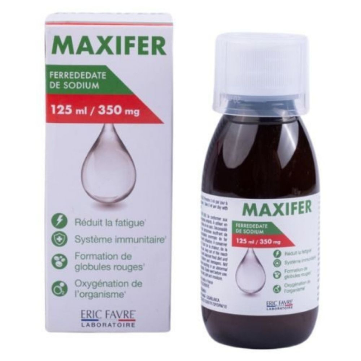ERIC FAVRE MAXIFER FERREDEDATE DE SODIUM 350MG 125ML – Image 1