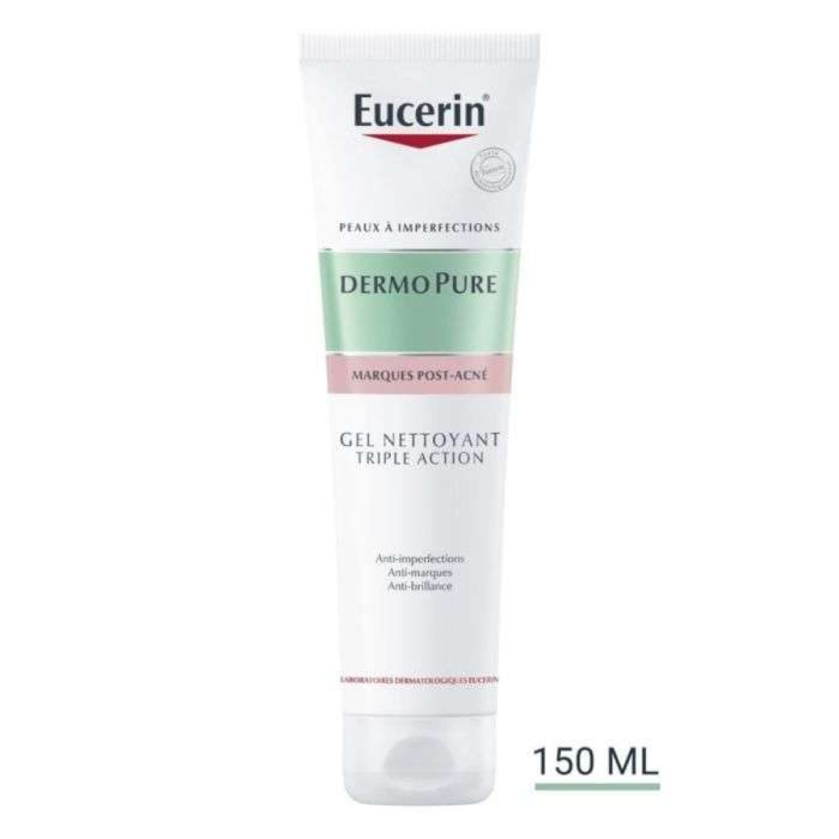 EUCERIN DERMOPURE GEL NETTOYANT TRIPLE ACTION 150 ML – Image 1