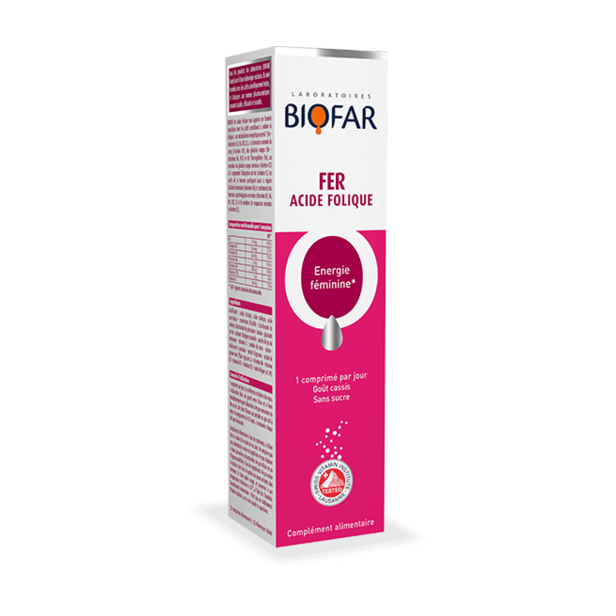 BIOFAR FER ACIDE FOLIQUE 20 CAPSULES – Image 1