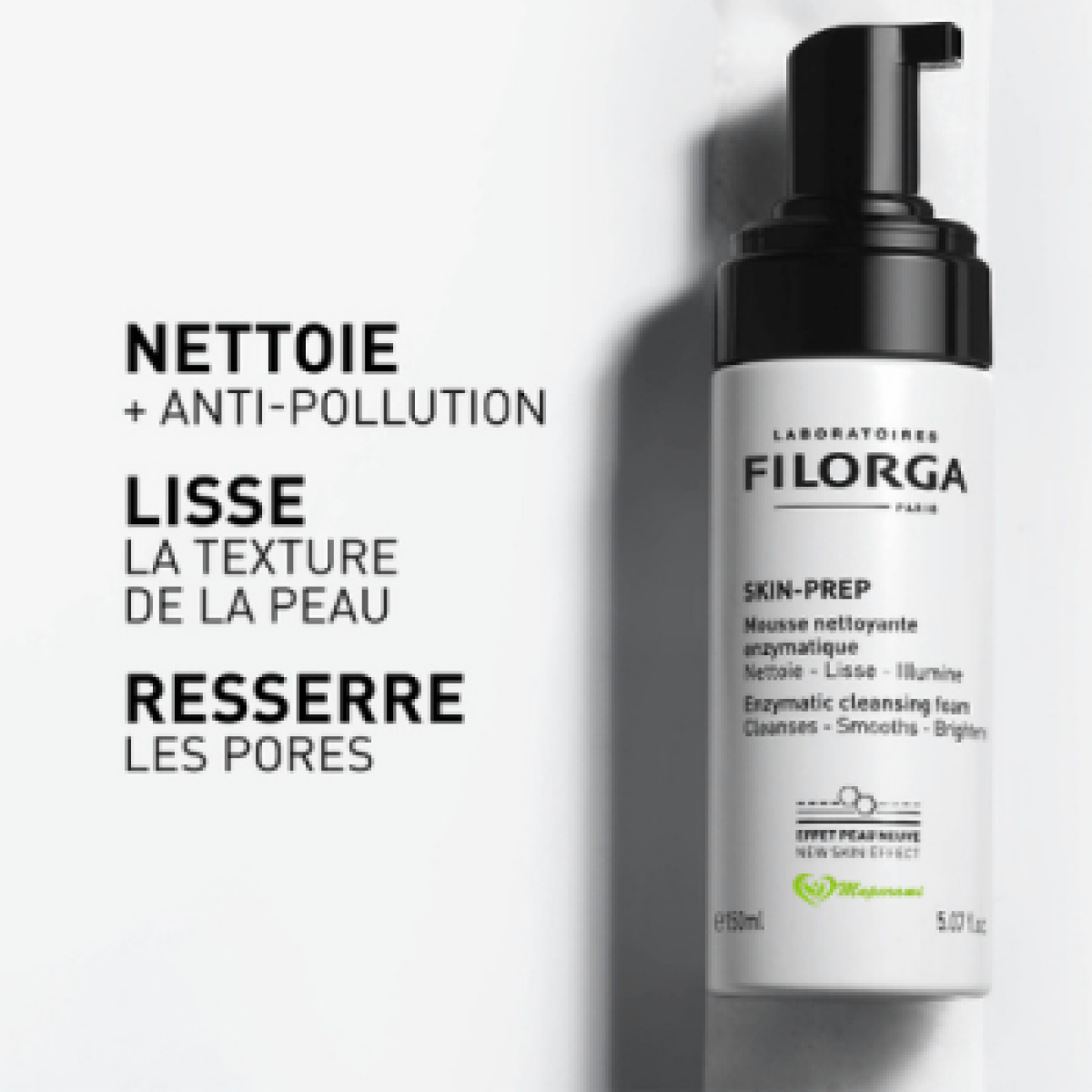 FILORGA SKIN PREP MOUSSE NETTOYANTE ENZYMATIQUE 150 ML – Image 2