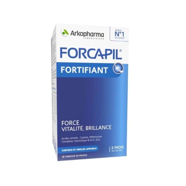 FORCAPIL CHEVEUX ET ONGLES 180 GELULES