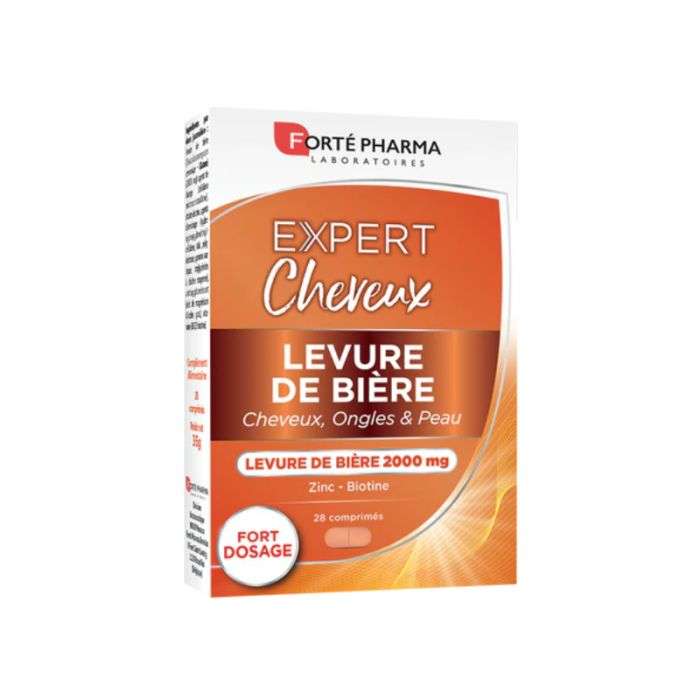 forte-pharma-expert-cheveux-levure-de-biere-28-comprimes.jpg FORTE PHARMA EXPERT CHEVEUX LEVURE DE BIERE 28 COMPRIMES – Image 1