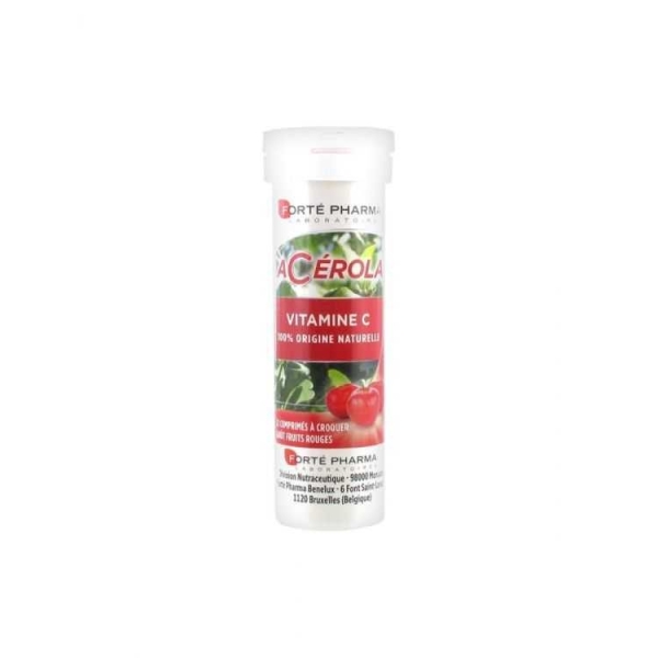 FORTE PHARMA ACEROLA 12 COMPRIMES