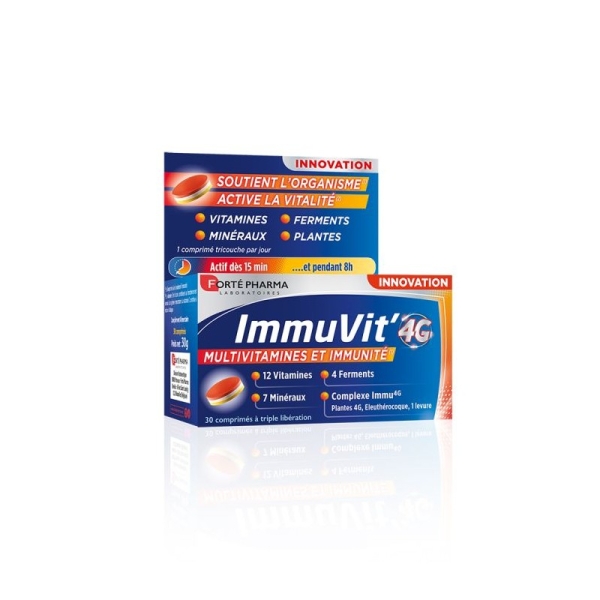 FORTE PHARMA IMMUVIT 4G 30 COMPRIMES
