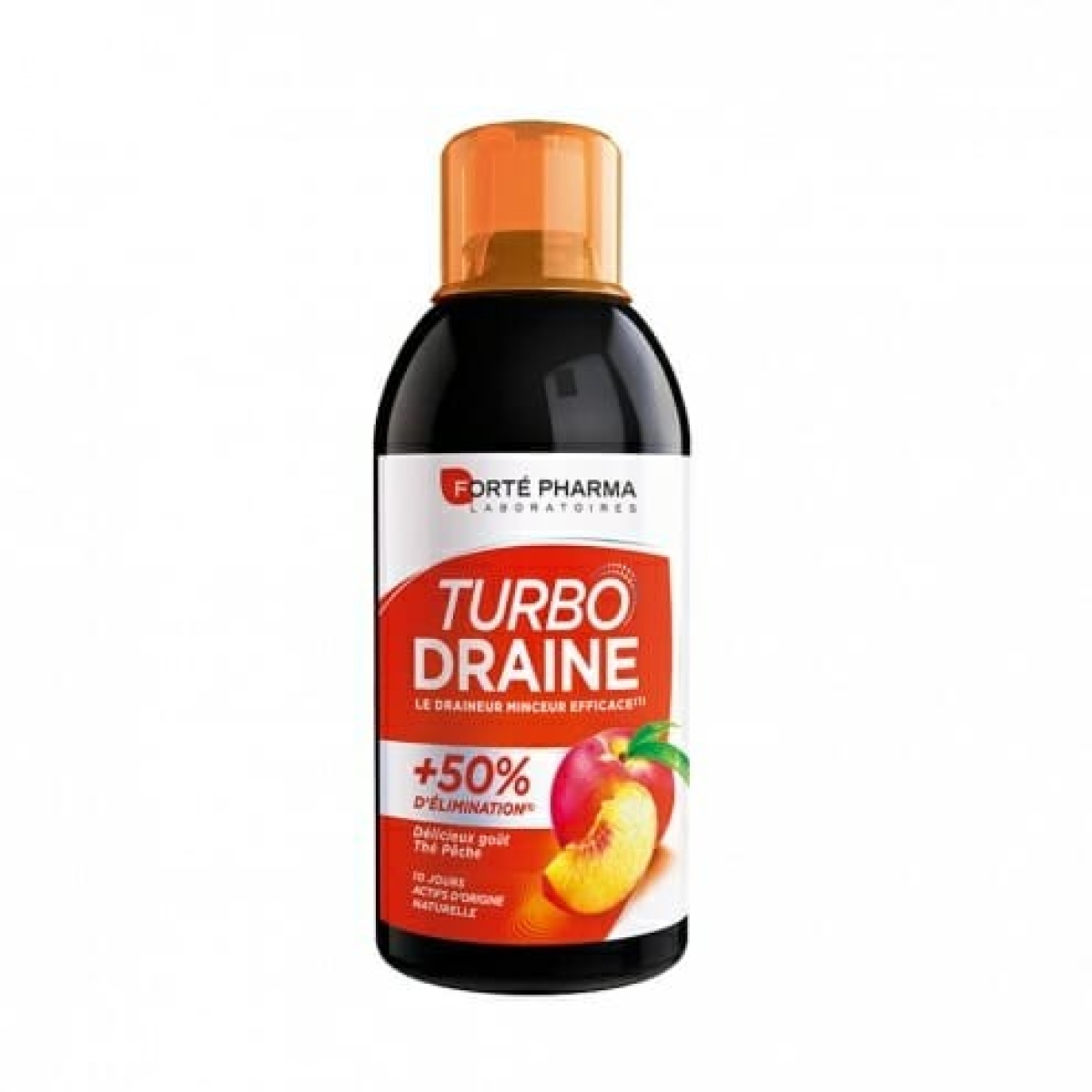 FORTE PHARMA TURBO DRAINE MINCEUR GOUT PECHE 500 ML – Image 1