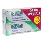 GUM ORIGINAL WHITE DENTIFRICE LOT DE 2 75 ML – Image 2