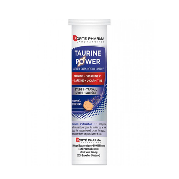 FORTE PHARMA ENERGIE TAURINE POWER 15 COMPRIMES EFFERVESCENTS