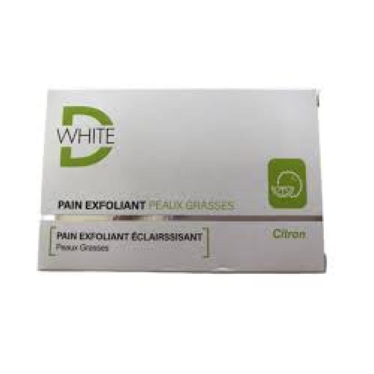 D-WHITE PAIN EXFOLIANT PEAUX GRASSE CITRON 200G – Image 1