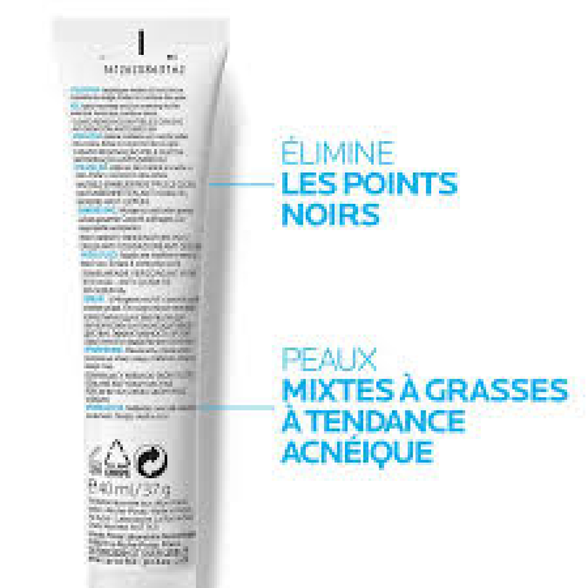 La Roche-Posay Effaclar K(+) Soin Rénovation Peau Grasse Antioxydant Anti-Sébum 8h – 30ml – Image 2