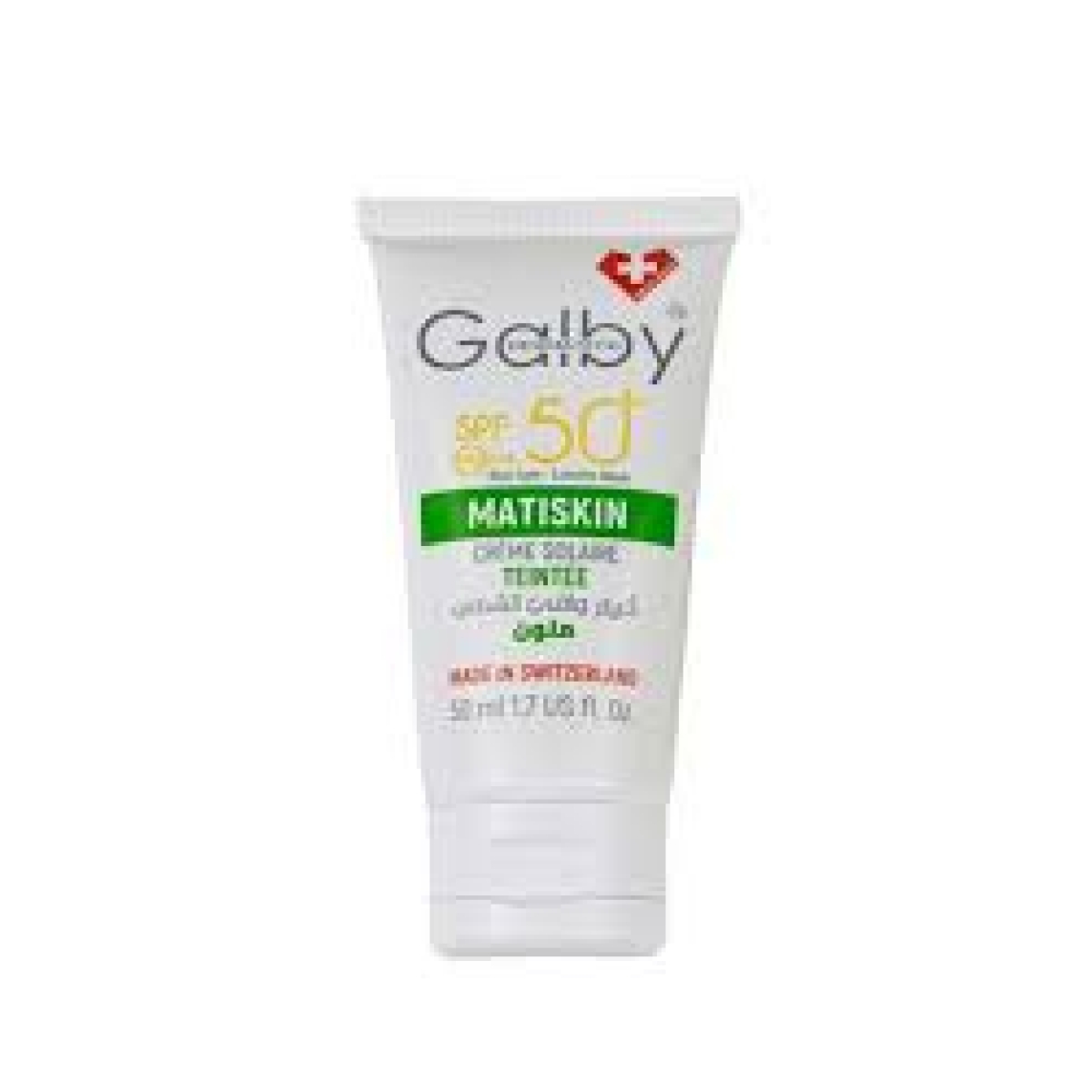 GALBY MATISKIN CREME SOLAIRE TEINTEE 50 ML – Image 1