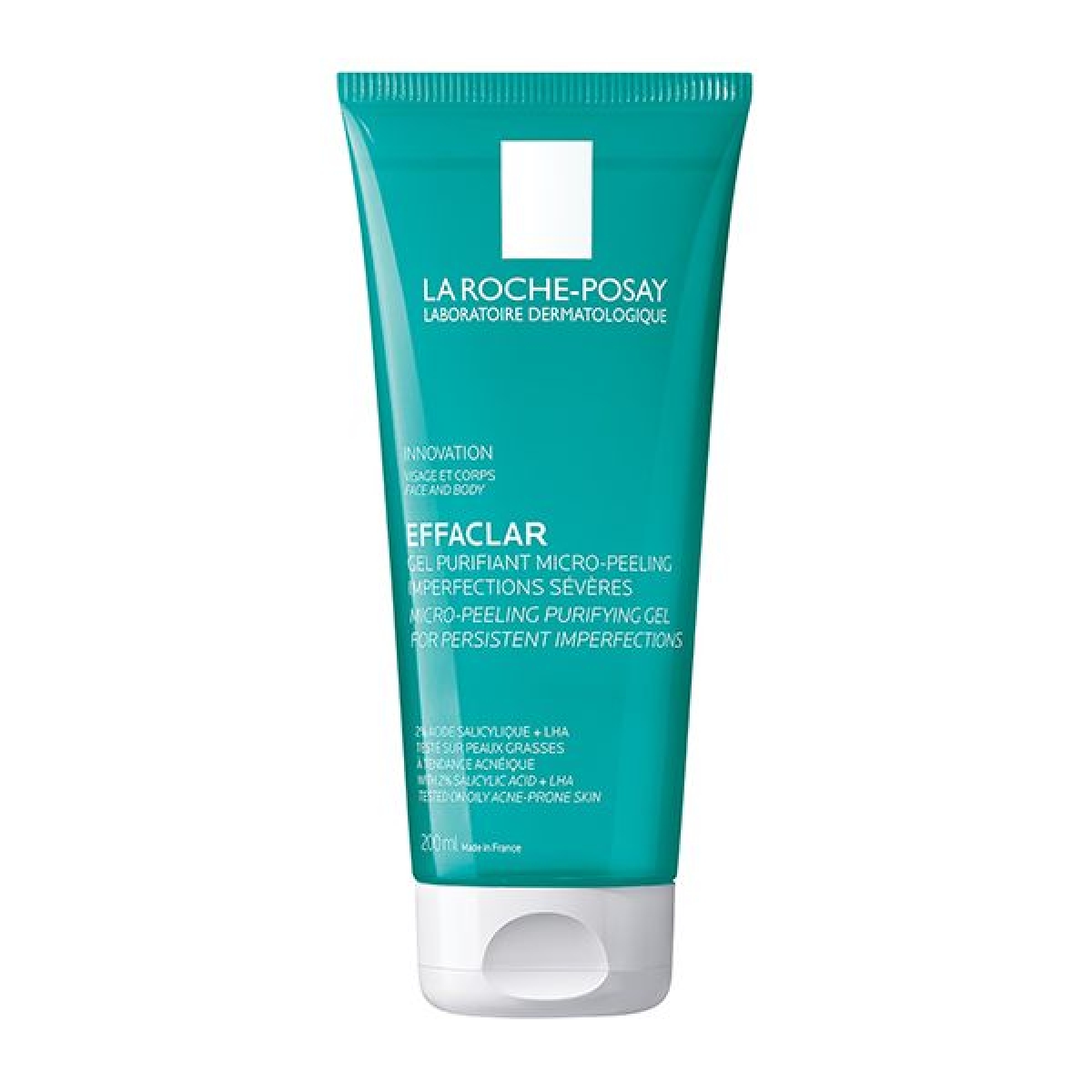 LA ROCHE POSAY EFFACLAR GEL PURIFIANT MICRO-PEELING PEAU GRASSE ACNEIQUE | 200ML – Image 1