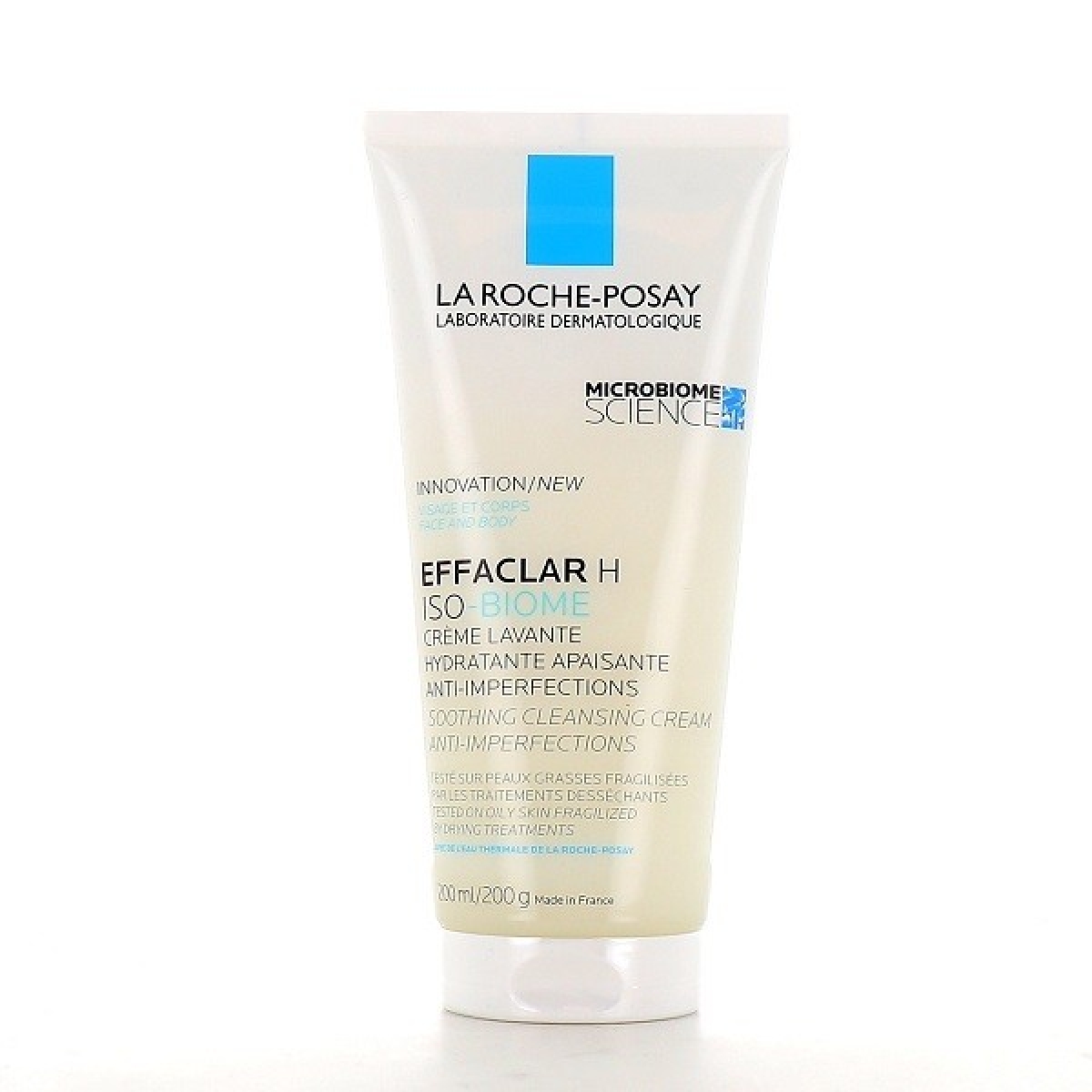 LA ROCHE POSAY EFFACLAR H CREME LAVANTE HYDRATANTE DERMO APAISANTE 200ML – Image 1