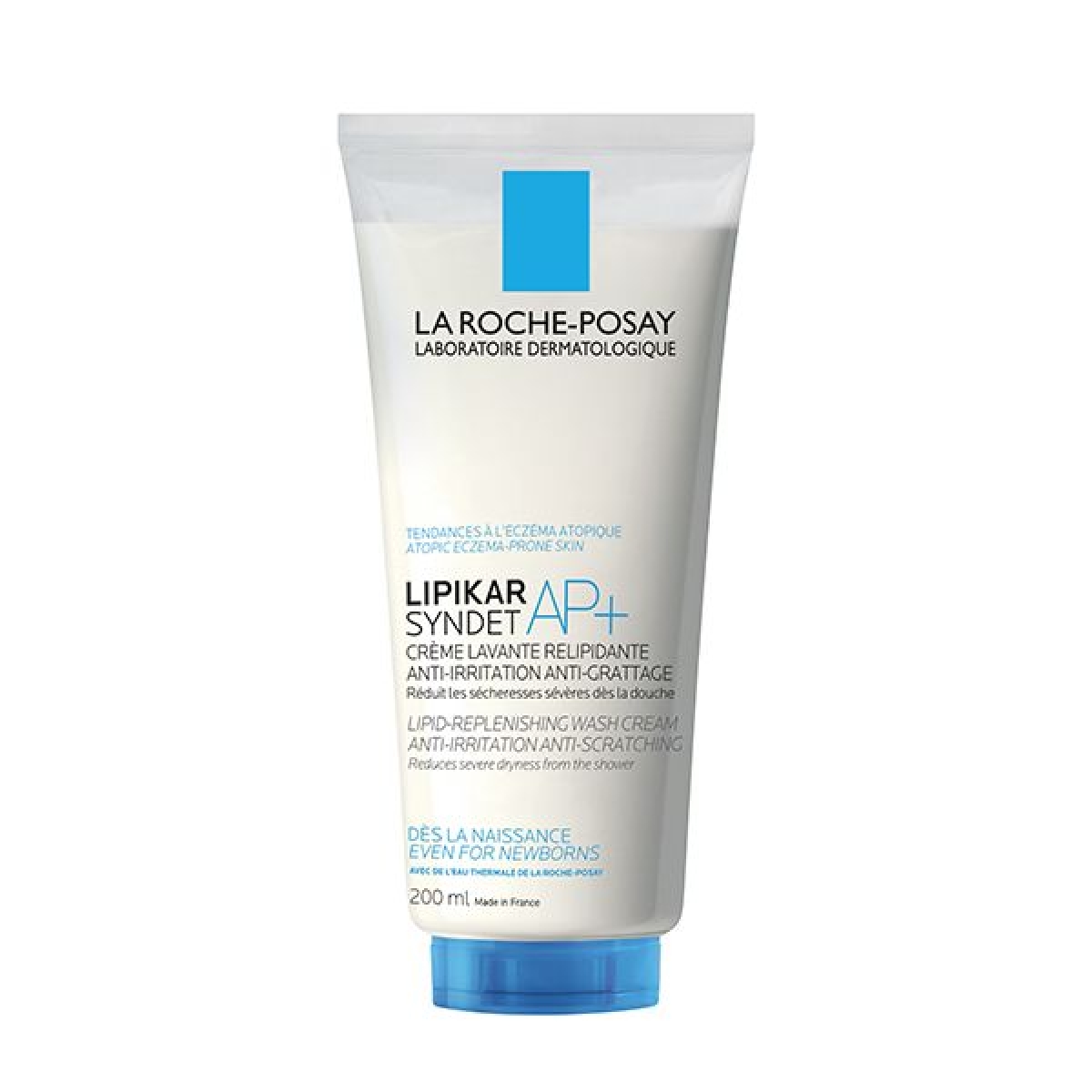 LA ROCHE POSAY LIPIKAR SYNDET AP+ CREME LAVANTE PEAU SECHE ET ECZEMA ATOPIQUE | 200ML – Image 1