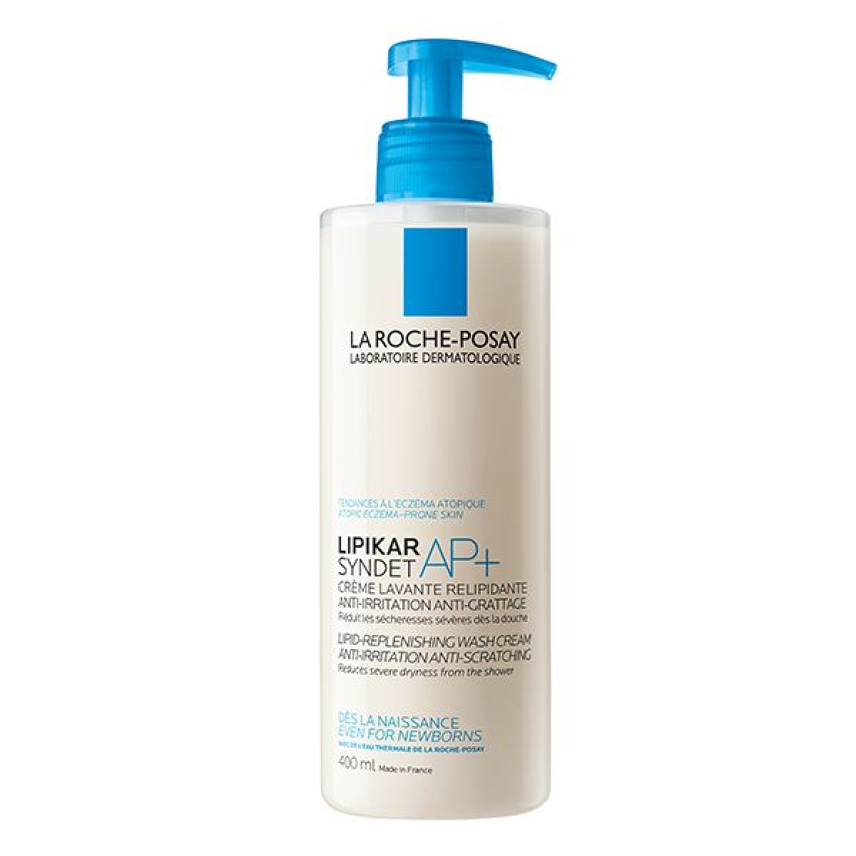LA ROCHE POSAY LIPIKAR SYNDET AP+ CREME LAVANTE PEAU SECHE ET ECZEMA ATOPIQUE | 400ML – Image 1