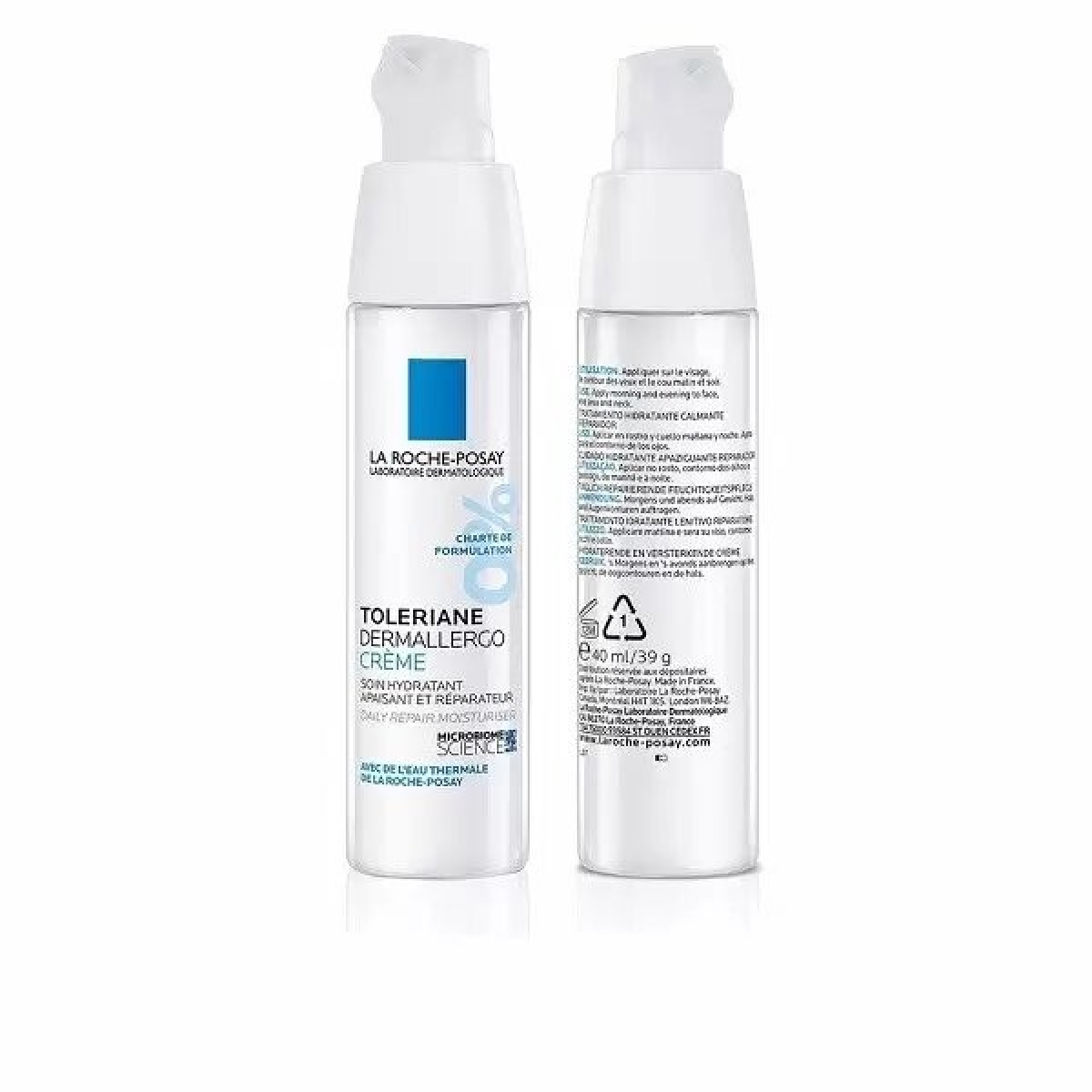 LA ROCHE POSAY TOLERIANE DERMALLERGO CREME APAISANTE RÉPARATRICE PEAU SÉCHE ALLERGIQUE | 40ML – Image 2