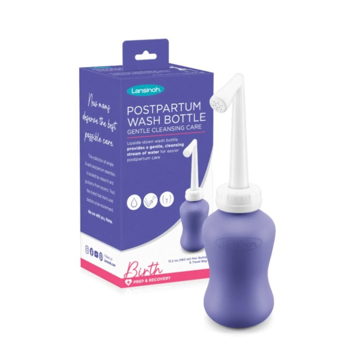 LANSINOH BOUTEILLE DE LAVAGE POST PARTUM – Image 1