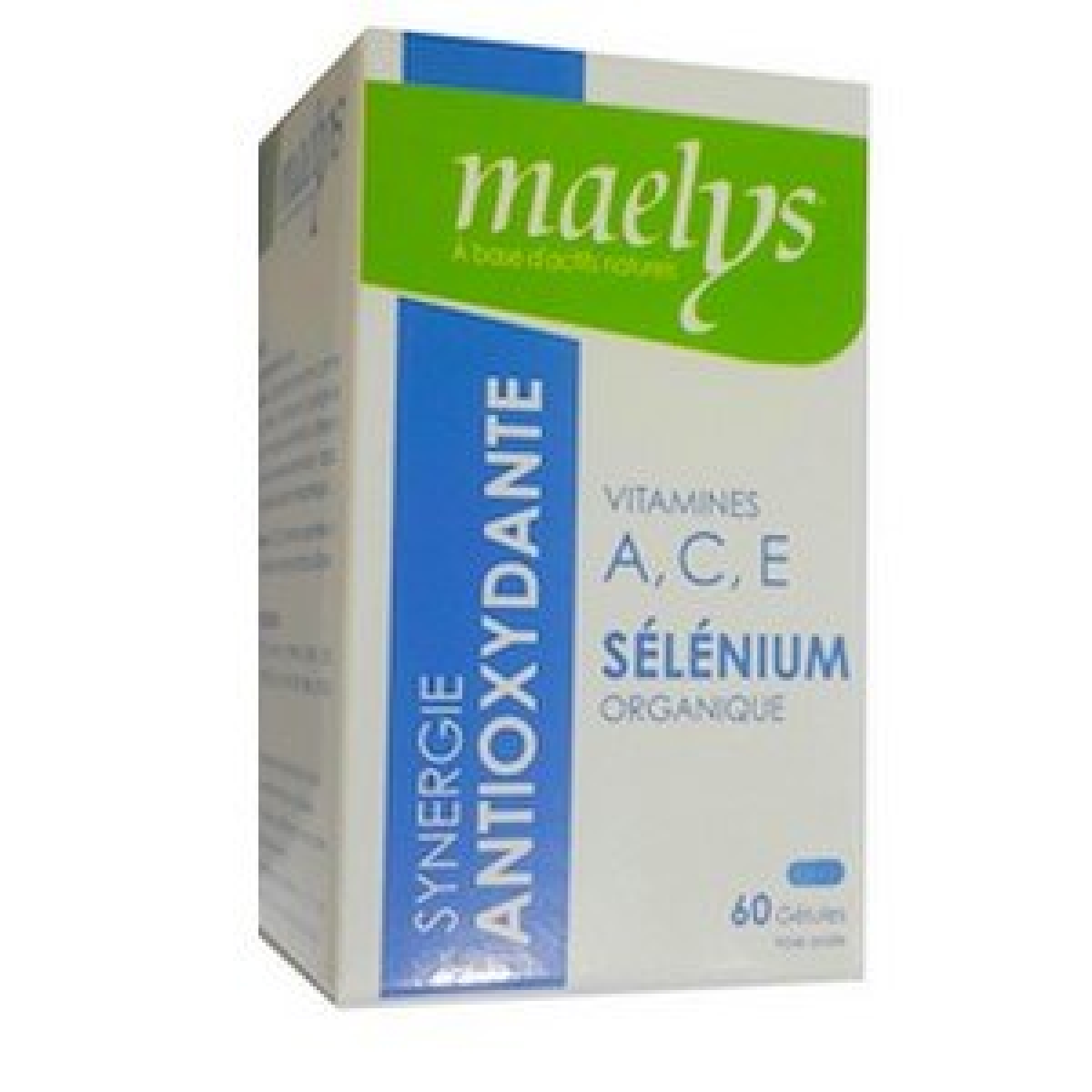 MAELYS SELENIUM ORGANIGUE ACE ANTIOXYDANTE 60 GELULES – Image 1