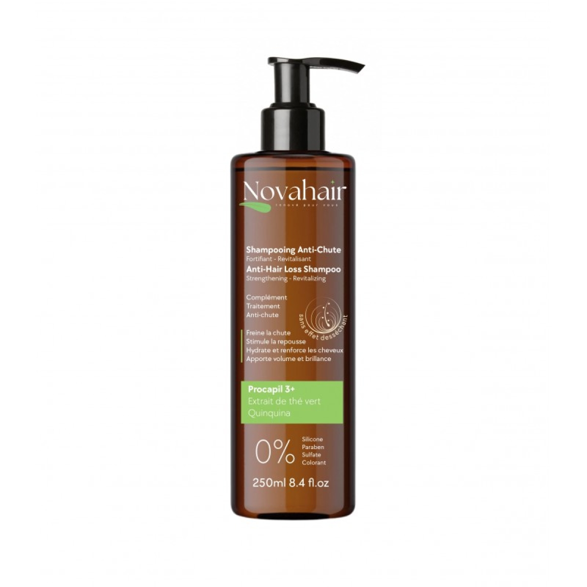 NOVAHAIR SHAMPOOING ANTI CHUTE 250 ML – Image 1