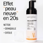 NOVEXPERT FLASH ÉCLAT MOUSSE NETTOYANTE 150 ML – Image 2