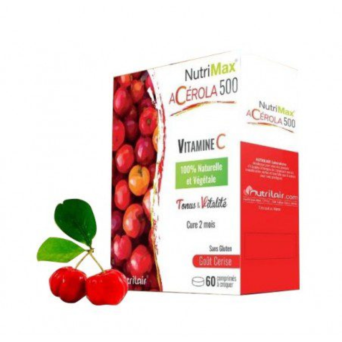 NUTRIMAX ACEROLA 500MG /60 CPS – Image 1