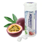 MIRADENT XYLITOL AQUAMED CHEWING-GUM FRUIT DE PASSION B30