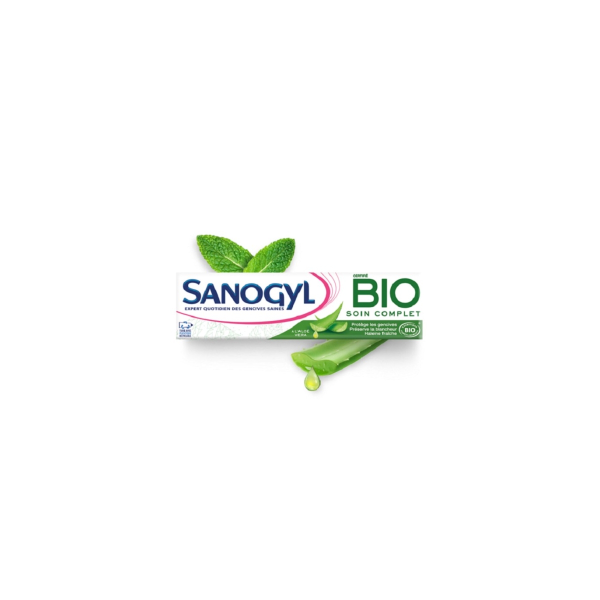 SANOGYL SANOGYL DENTIFRICE BIO SOIN COMPLET HYGIÈNE COMPLÈTE 75 ML – Image 1