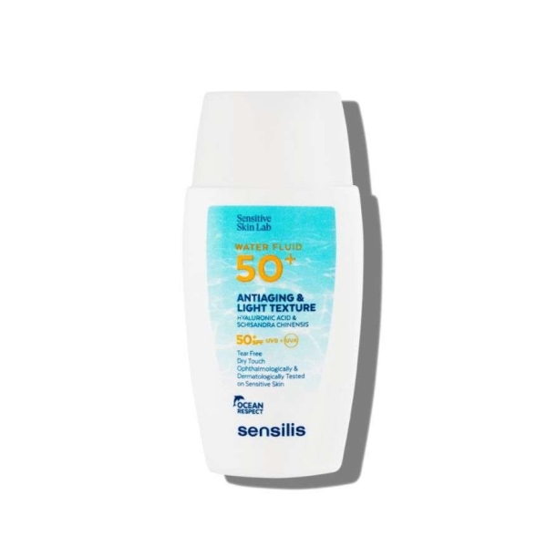 SENSILIS SENSITIVE SKIN LAB WATER FLUID SPF 50+ TEXTURE LIGHT 40 ML