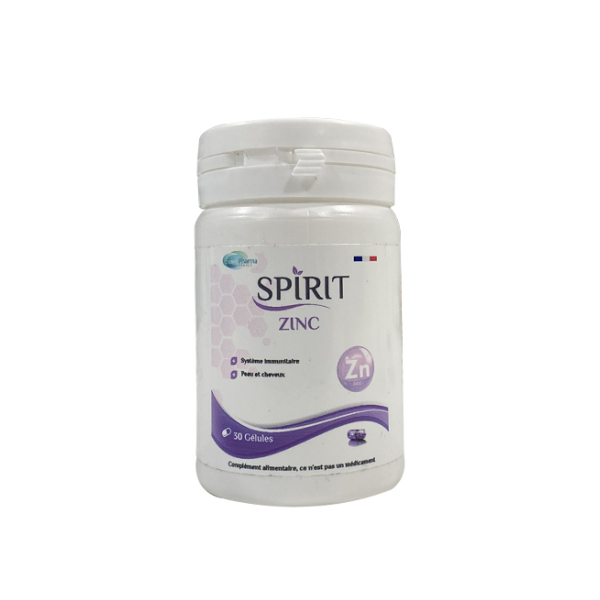 Spirit Pharma Zinc – 30 Gélules