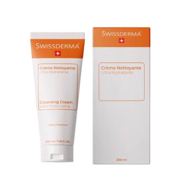 SWISSDERMA CREME NETTOYANTE ULTRA HYDRATANTE 200 ML