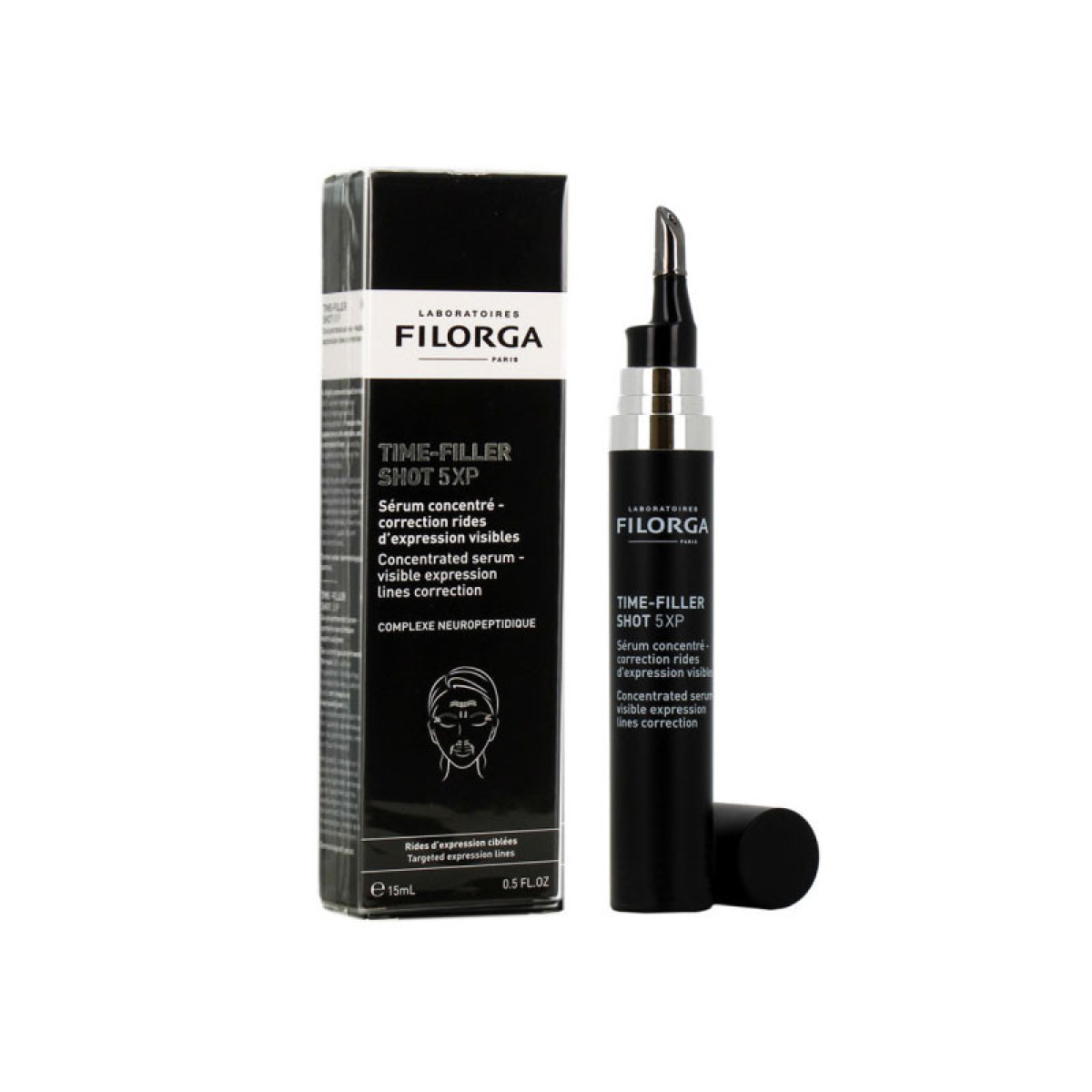 FILORGA TIME FILLER SHOT 5XP SERUM CONCENTRE 15 ML – Image 2