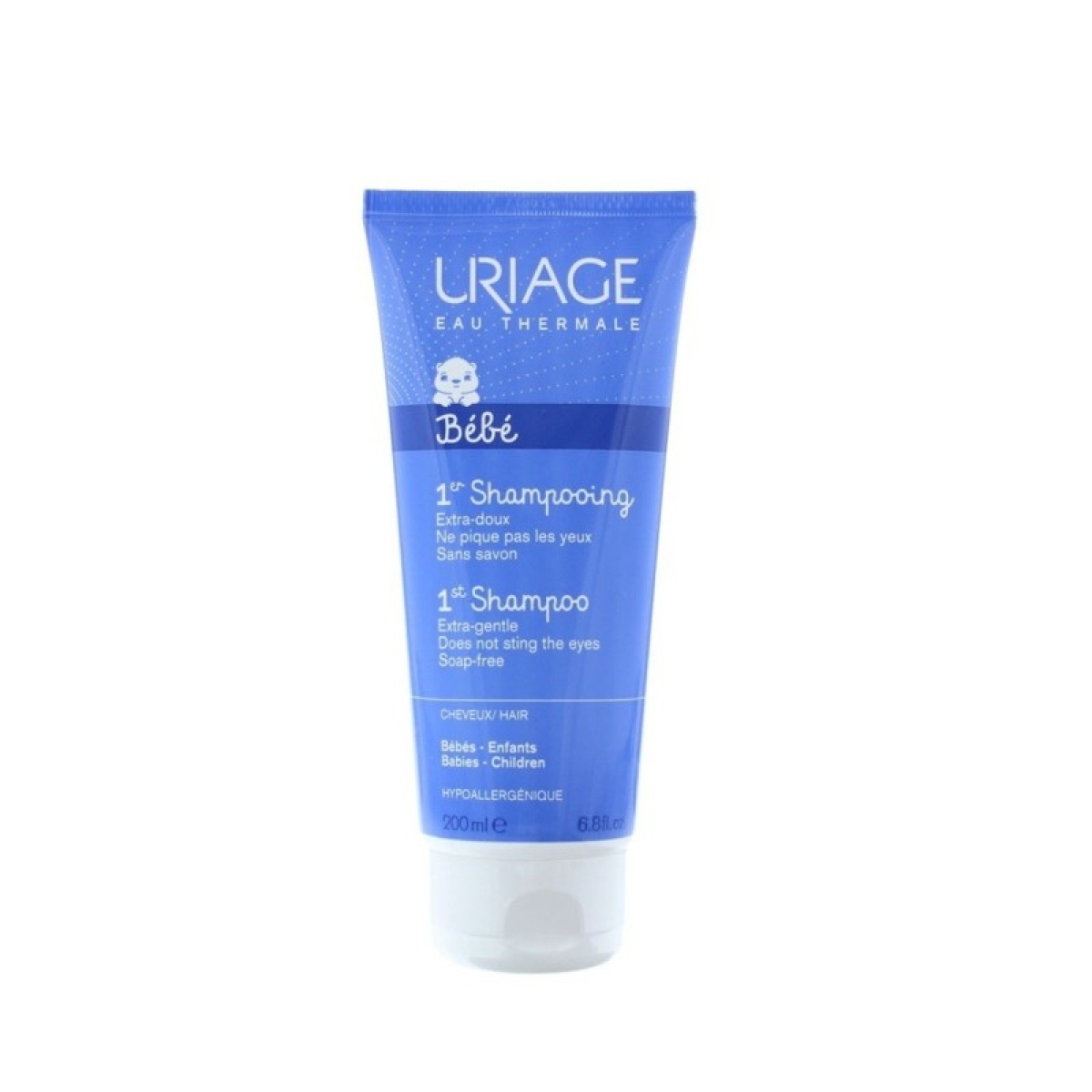 URIAGE BEBE 1er SHAMPOOING EXTRA DOUX CHEVEUX 200 ML – Image 1