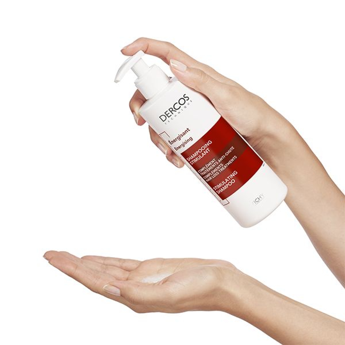 VICHY DERCOS ENERGY + SHAMPOOING STIMULANT ANTI CHUTE 400 ML – Image 2