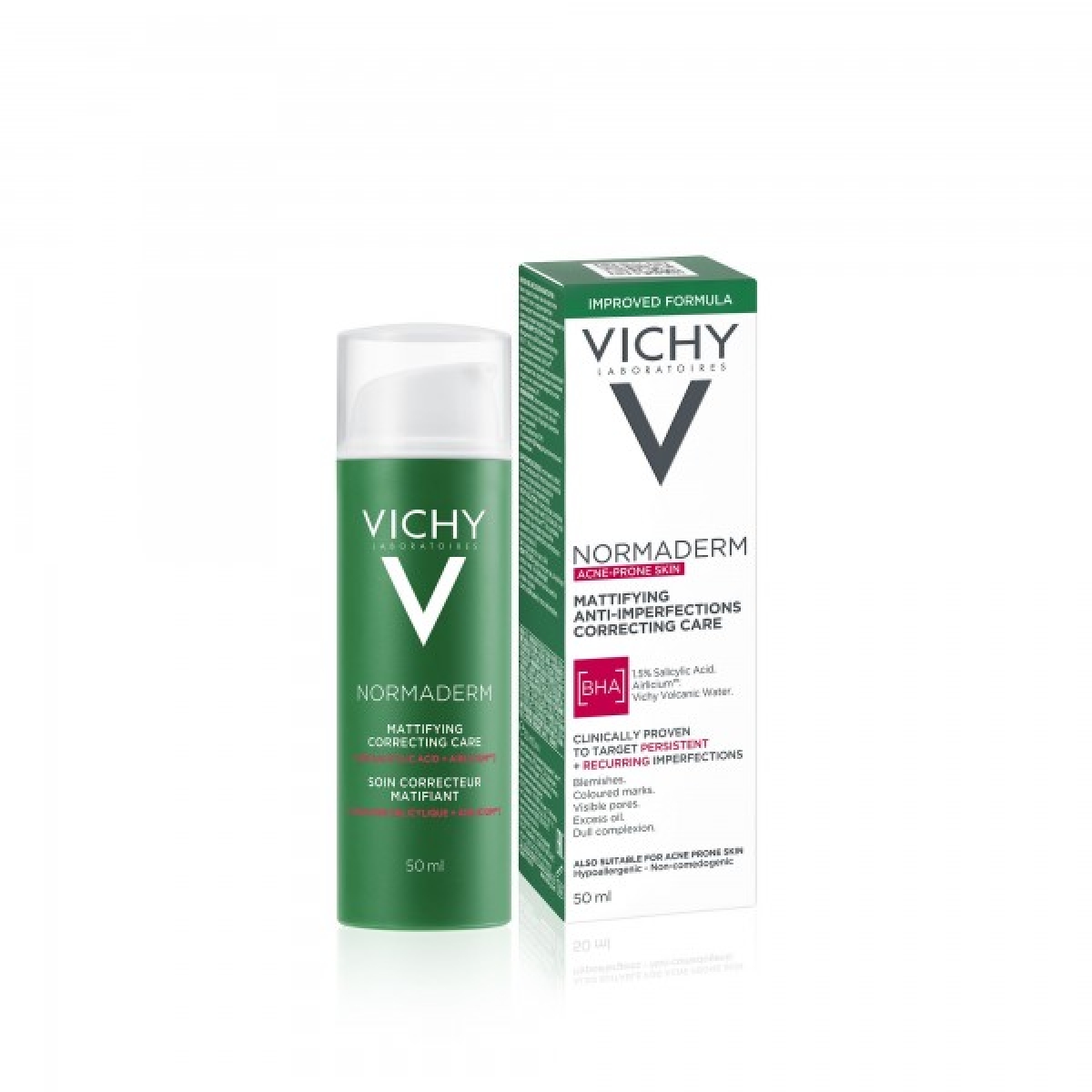 VICHY NORMADERM SOIN CORRECTEUR MATIFIANT 50 ML – Image 1