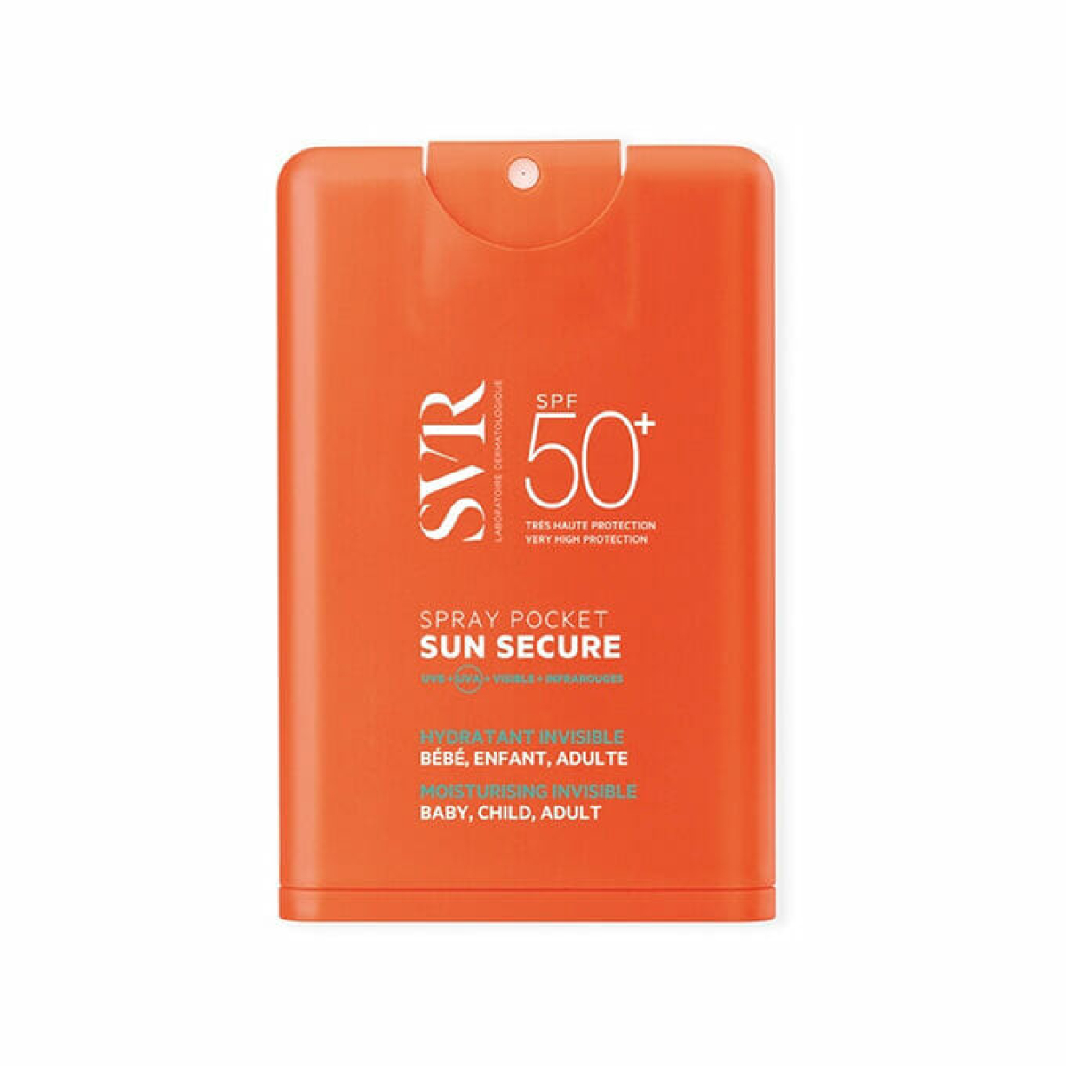 SVR SUN SECURE HYDRATANT INVISIBLE SPF 50+ SPRAY POCKET 20 ML – Image 1