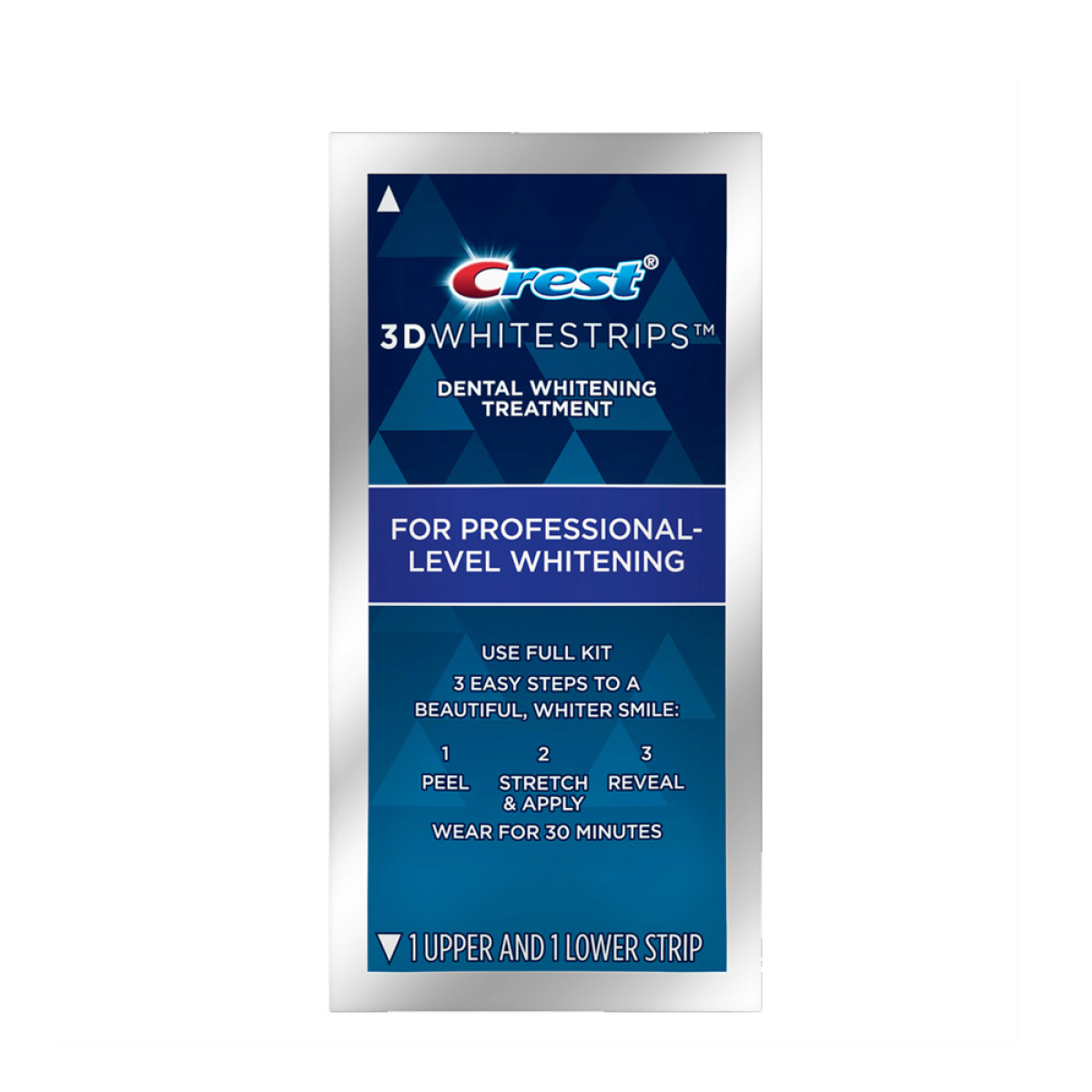 CREST 3D WHITESTRIPS PROFESSIONAL EFFECTS ADVANCED 30 TREATMENTS – Image 1