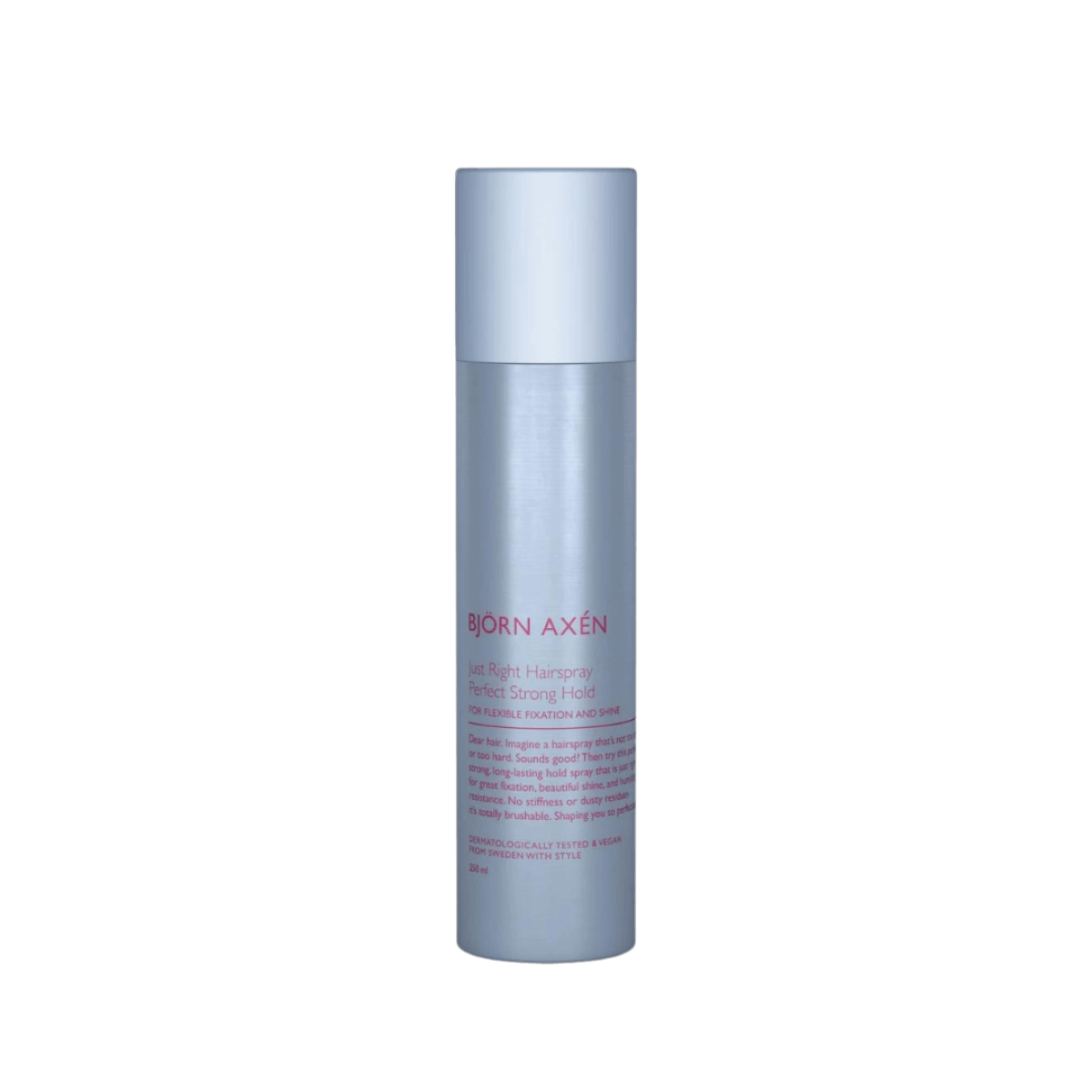 BJORN AXEN JUST RIGHT HAIRSPRAY PERFECT STRONG HOLD 250ML – Image 1