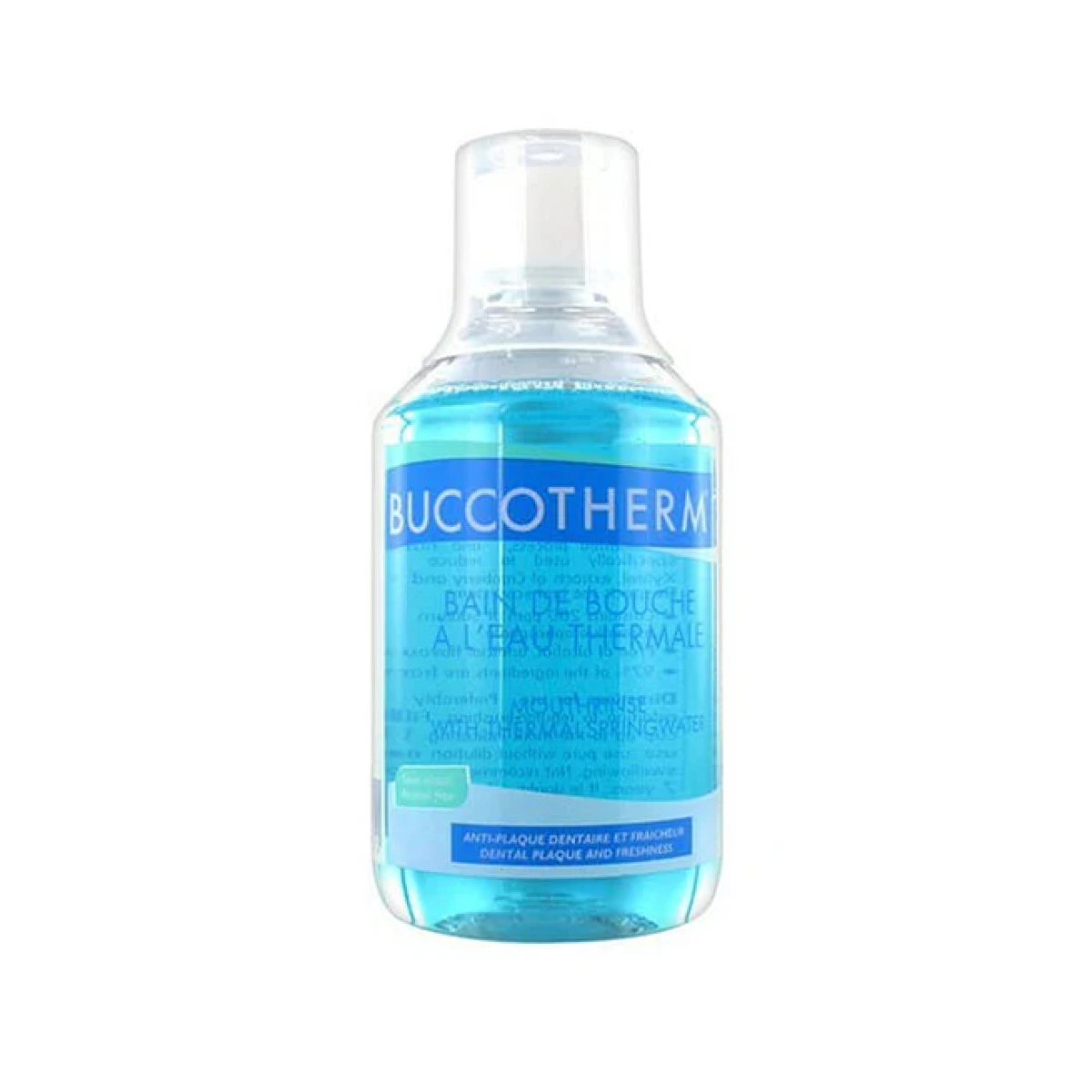 BUCCOTHERM BAIN DE BOUCHE SANS ALCOOL GOUT MENTHE FRAICHE 300 ML – Image 1