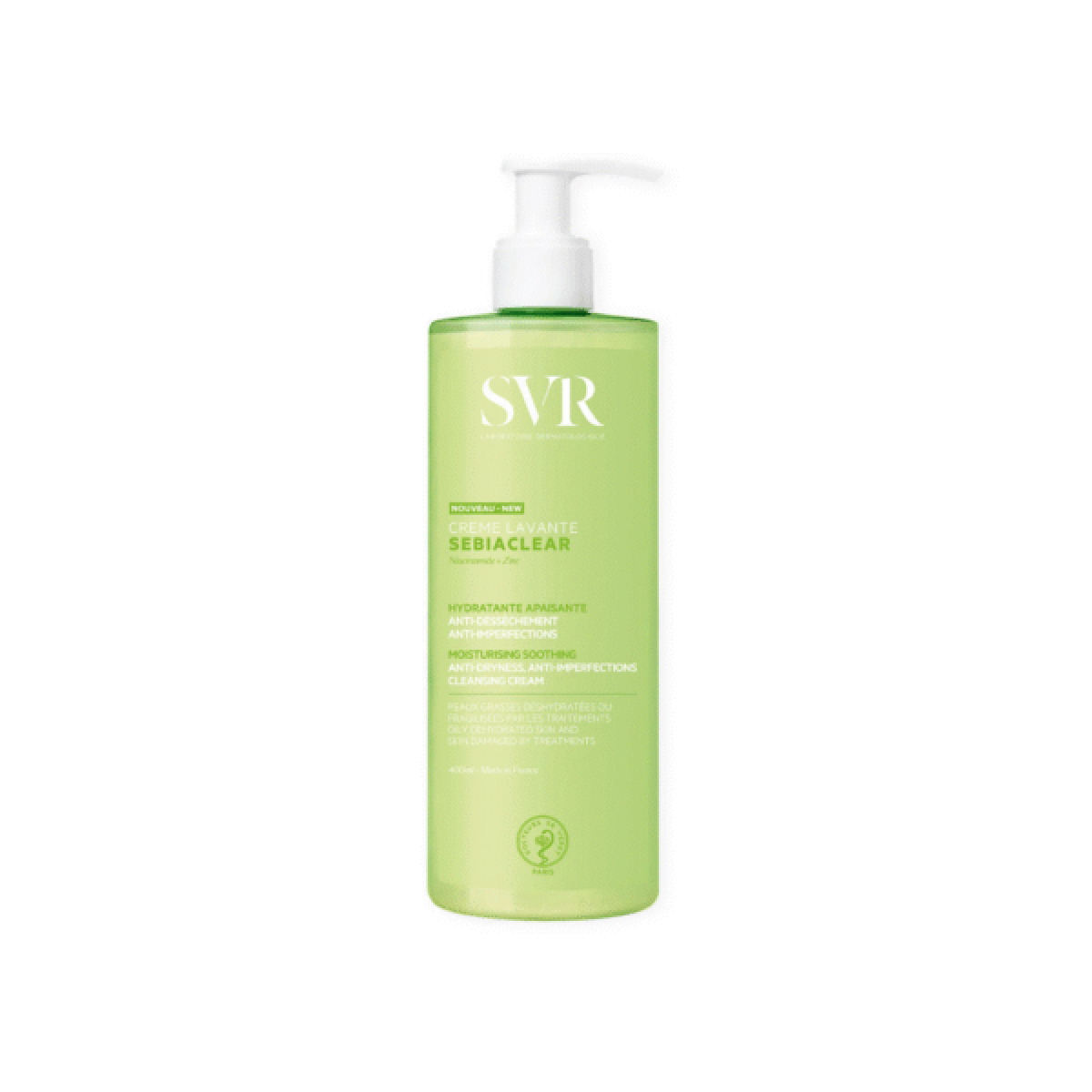 SVR SEBIACLEAR CREME LAVANTE 400 ML – Image 1