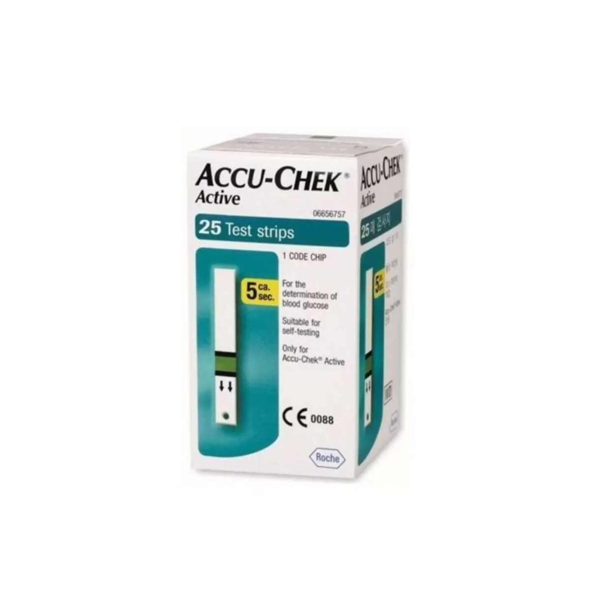 ACCU-CHEK ACTIVE BANDELETTES /25 – Image 1