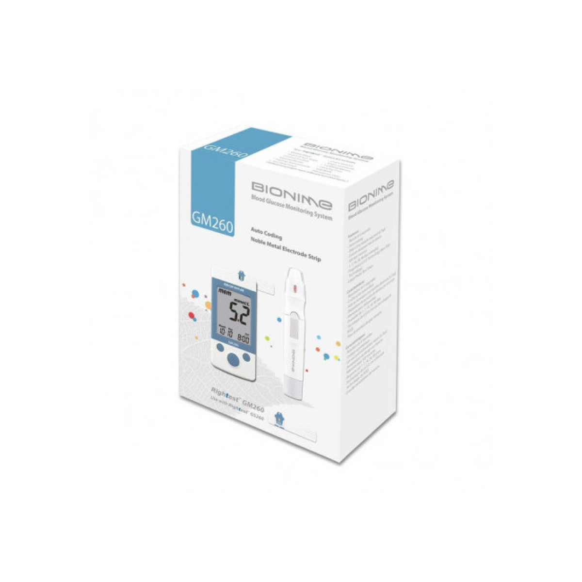 BIONIME RIGHTEST KIT GM260 – Image 1