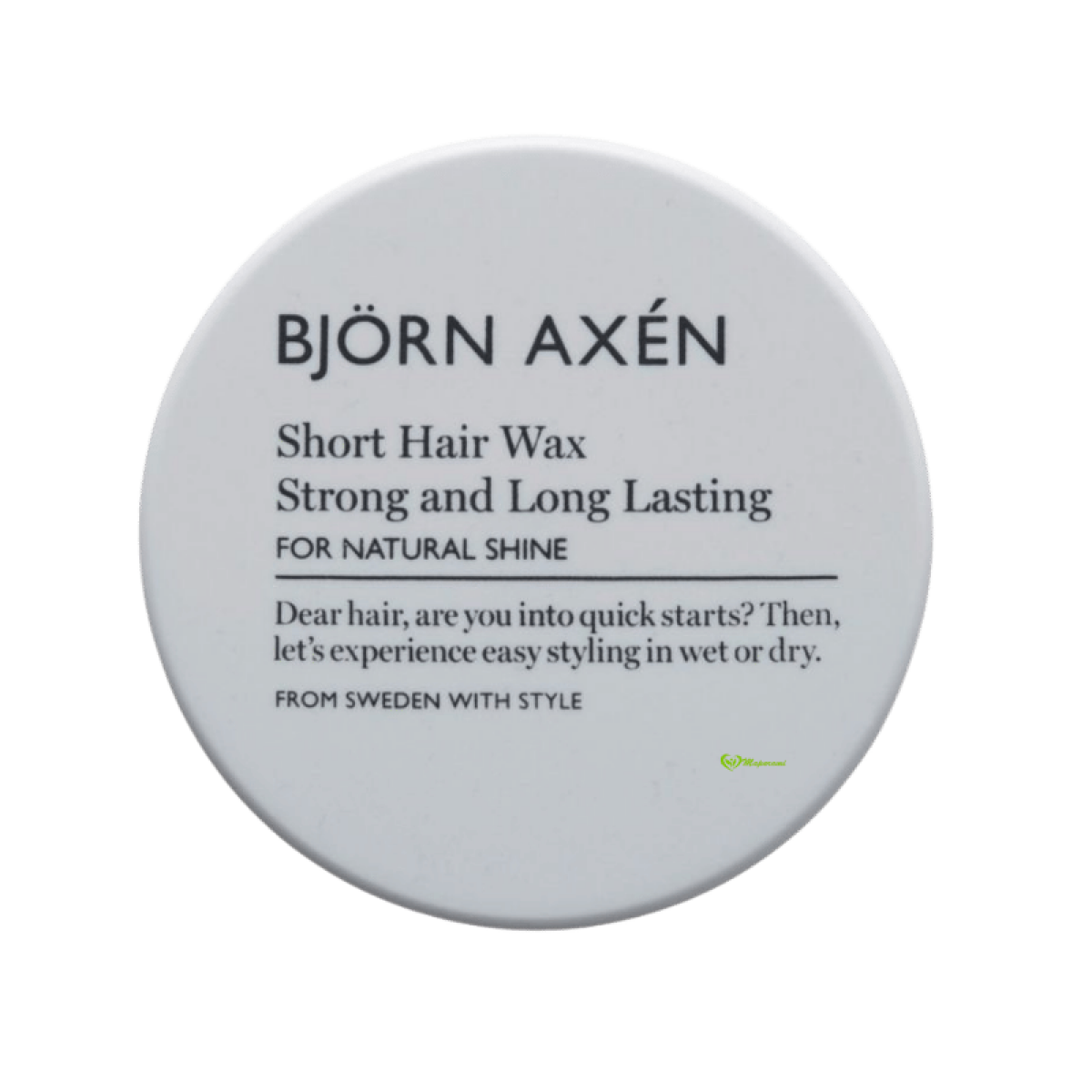 BJORN AXEN SHORT HAIR WAX 80ML – Image 1