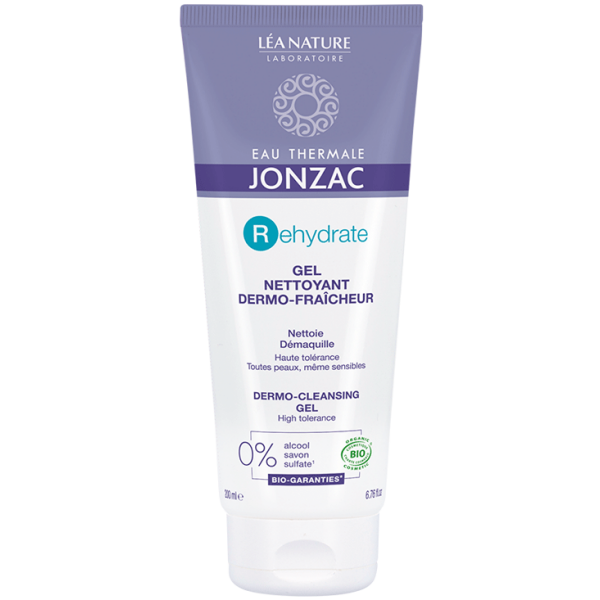 LEA NATURE JONZAC GEL NETTOYANT DERMO FRAICHEUR VISAGE 200 ML