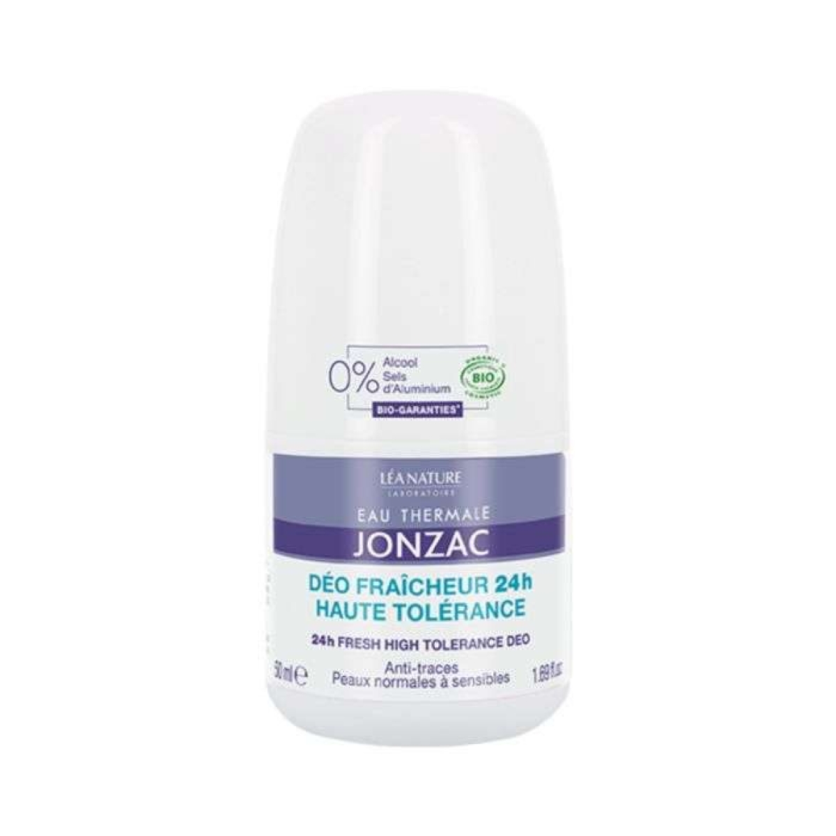 LEA NATURE EAU THERMALE JONZAC DEO FRAICHEUR 24H HAUTE TOLERANCE 50 ML – Image 1