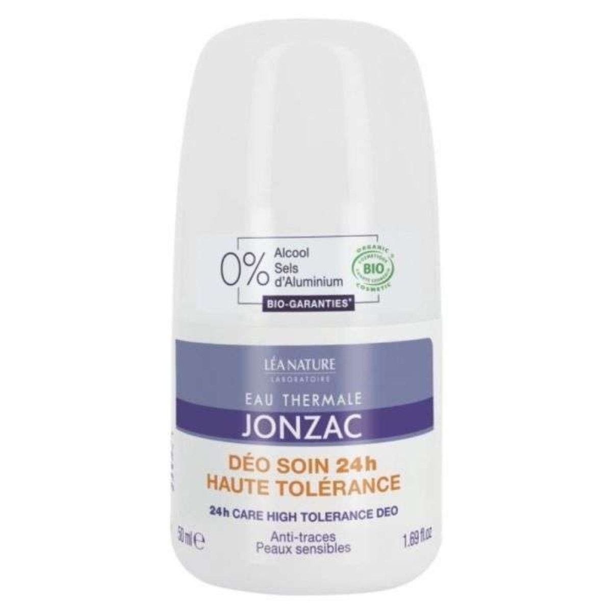 LEA NATURE EAU THERMALE JONZAC DEO SOIN 24H HAUTE TOLERANCE 50 ML – Image 1