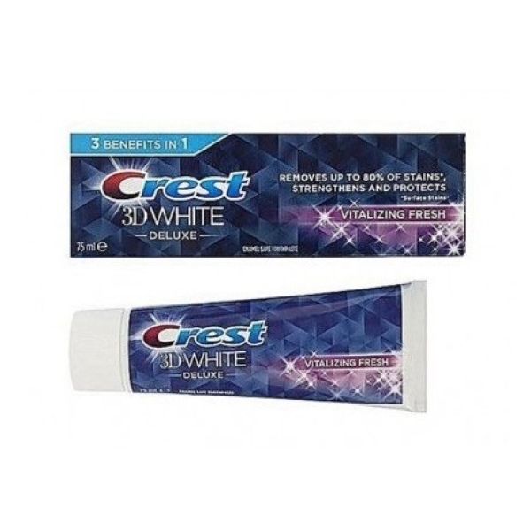 CREST 3D WHITE DELUXE 75ML