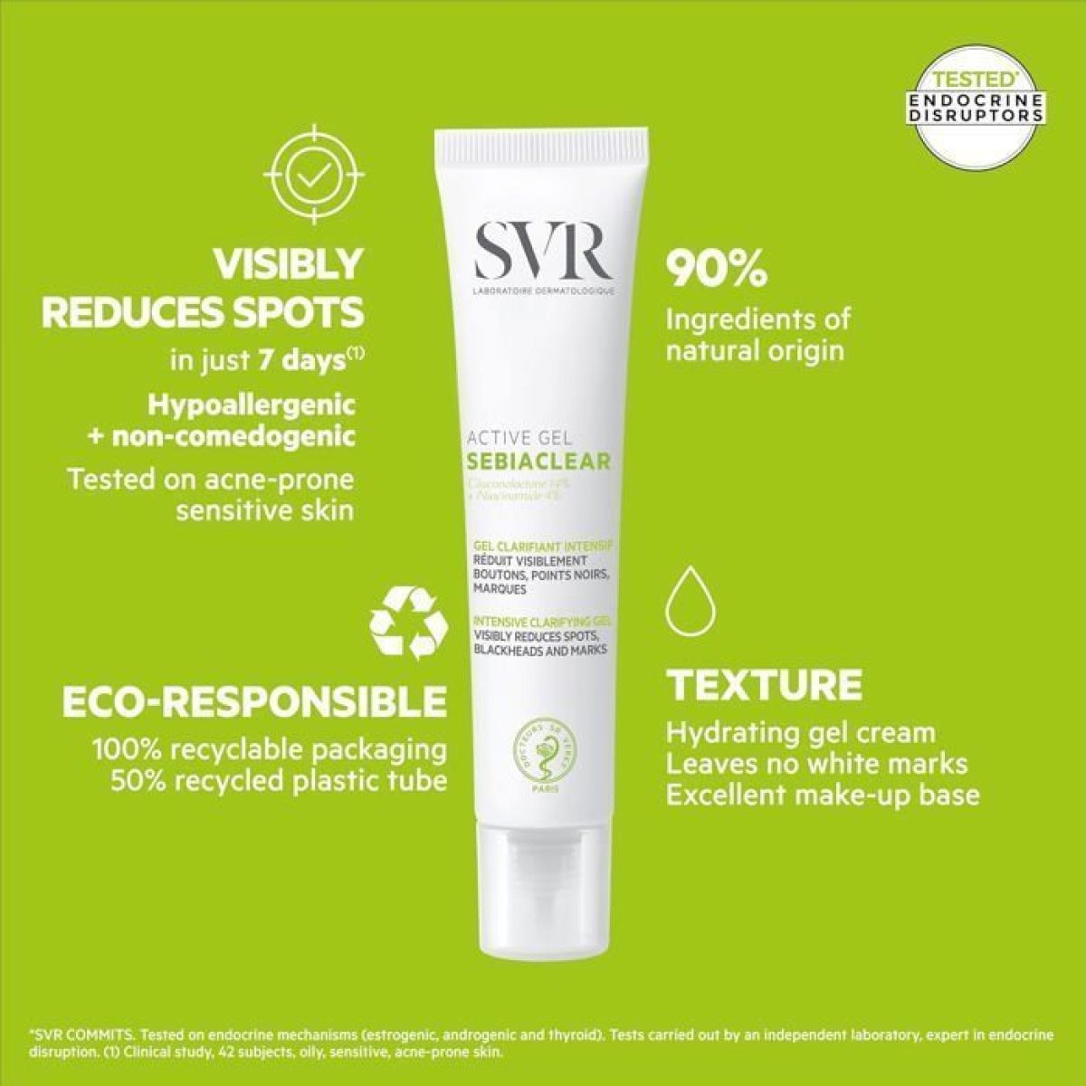 SVR SEBIACLEAR ACTIVE GEL 40 ML – Image 2