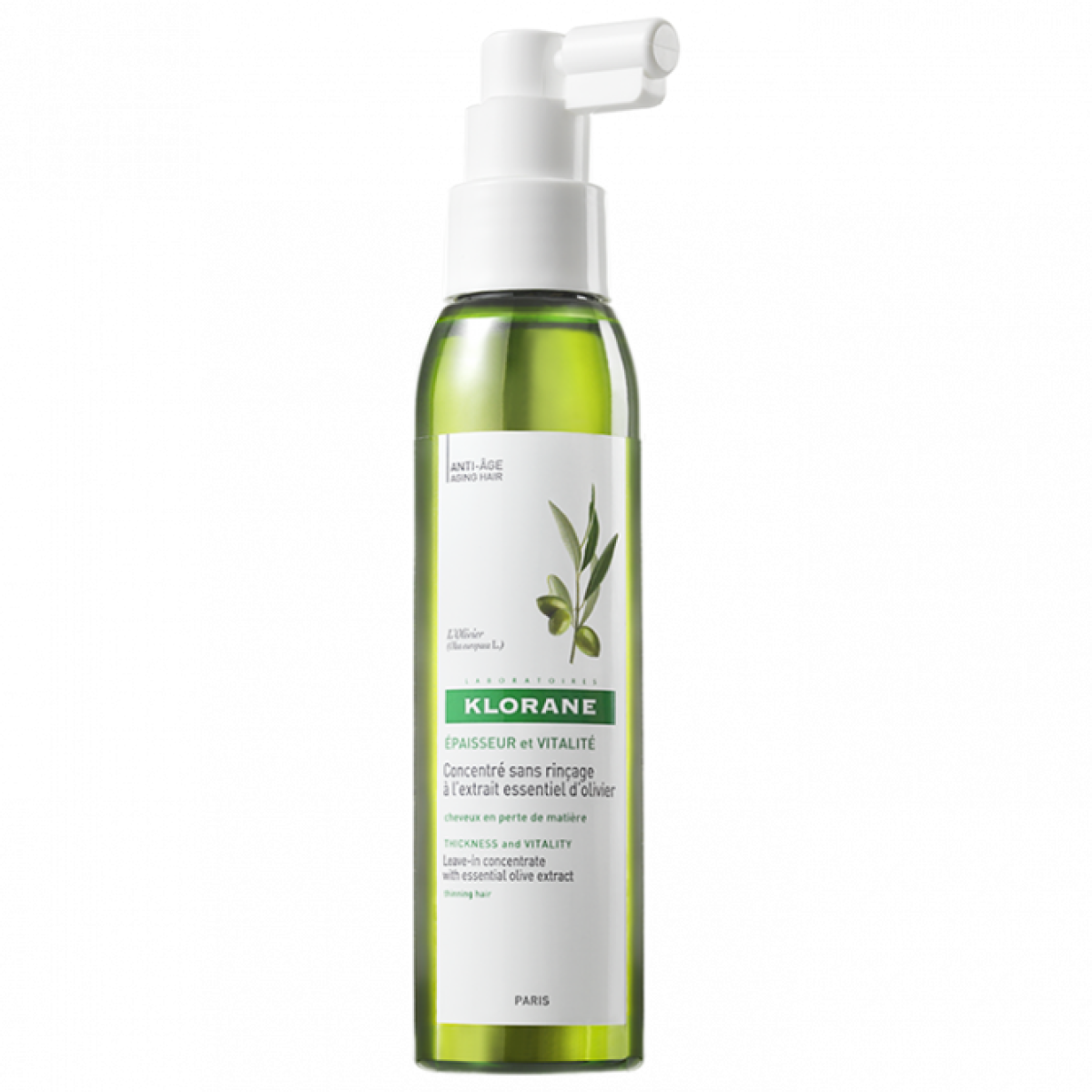 Klorane Epaisseur & vitalite spray d’olive 125ml – Image 1