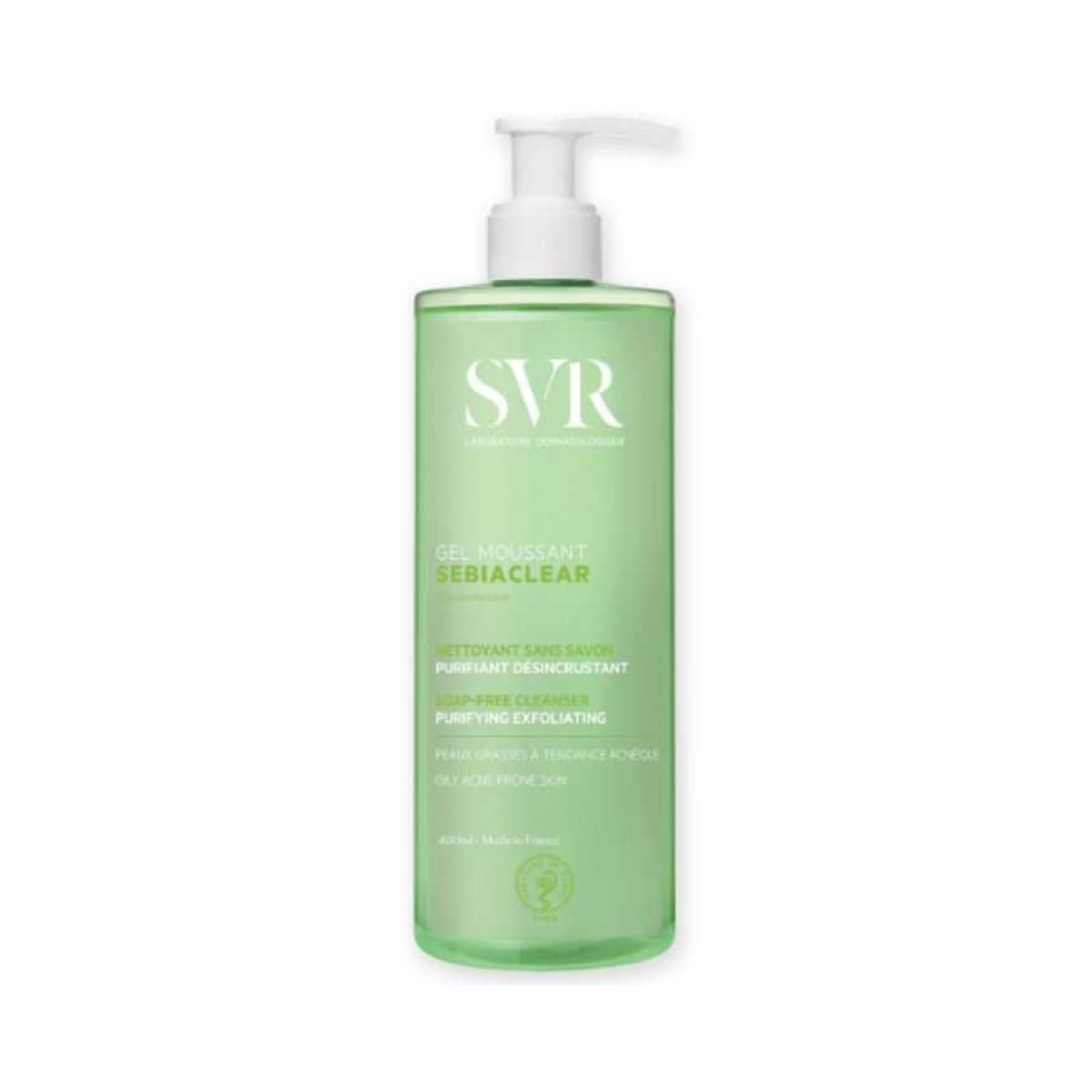 SVR SEBIACLEAR GEL MOUSSANT 400 ML – Image 1