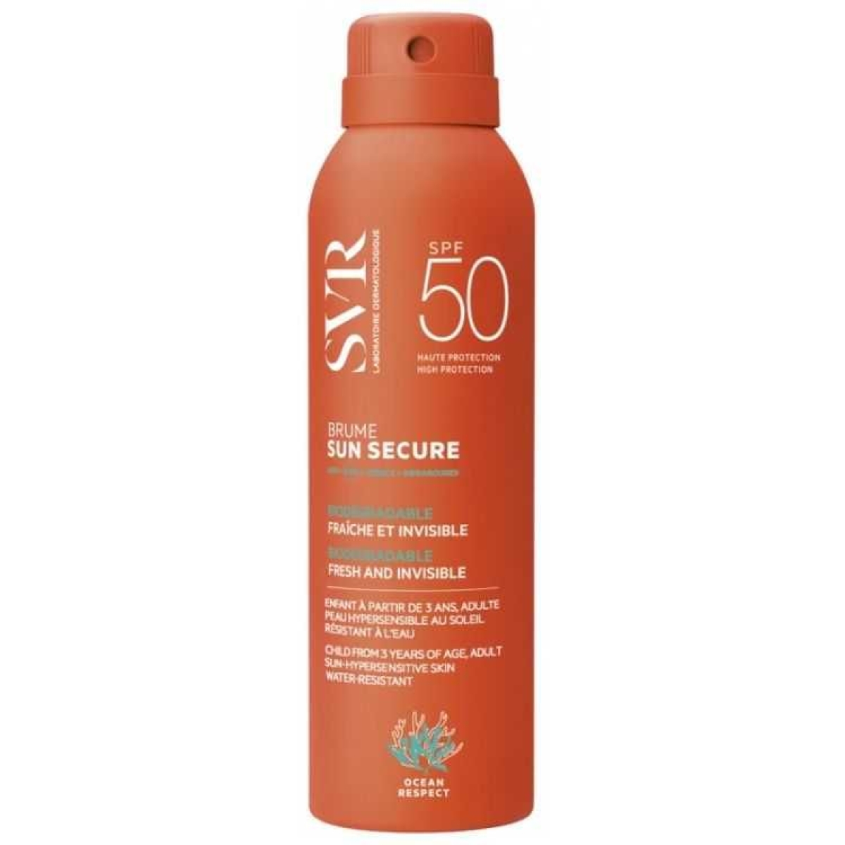 SVR SUN SECURE BRUME SPF 50+ 200ML – Image 1