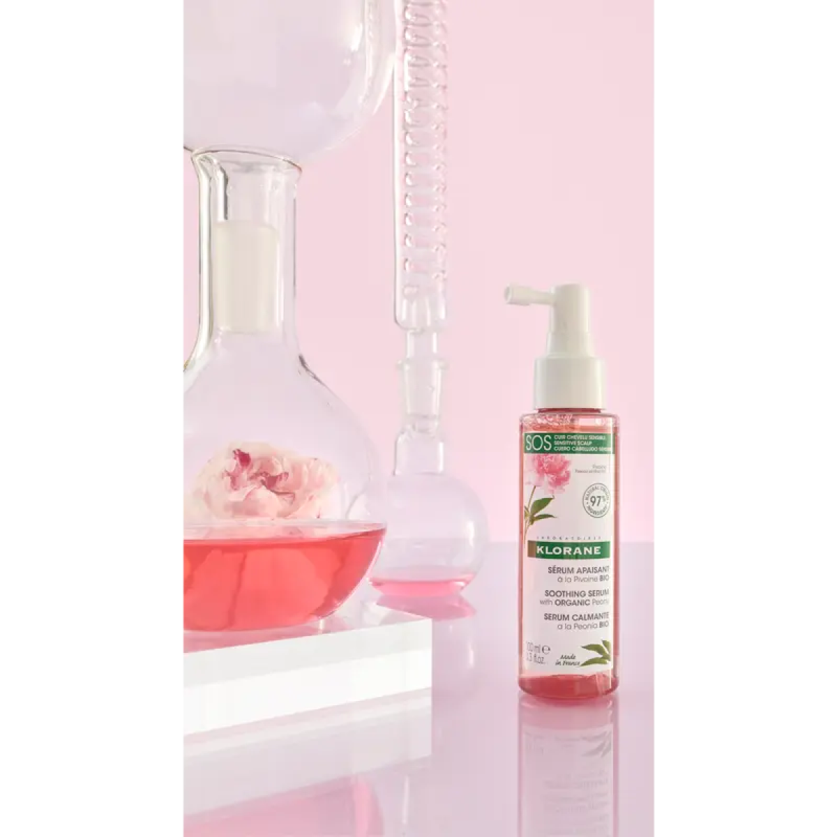 KLORANE Sérum SOS à la Pivoine BIO 100 ml – Image 4